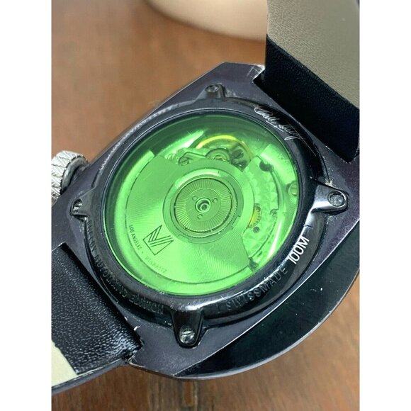 March LA.B Shelby EXP500 Men's Watch Swiss Automatic Limited Edition Brown 40mm - Picture 6 of 13